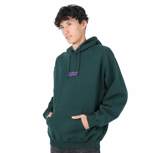 エクストララージ(XLARGE)CHENILLE スタンダード ロゴ スウェットフーディー 101234012009-GREE…