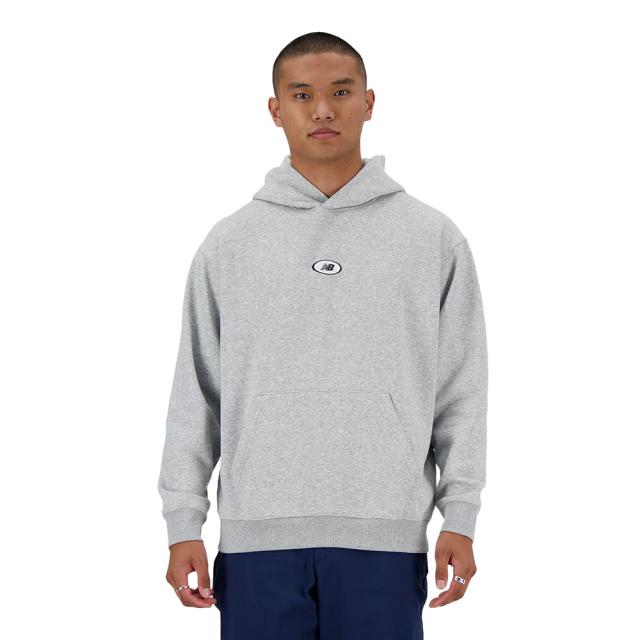 ニューバランス(new balance)Hoops 裏起毛スウェットフーディ MT41581AGT(Men’s)