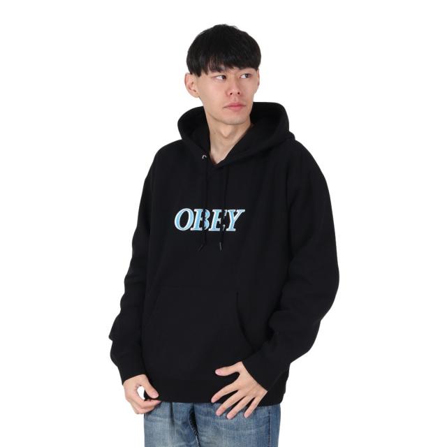 オベイ(OBEY)リズム フーディ 112470223BLK(Men’s)