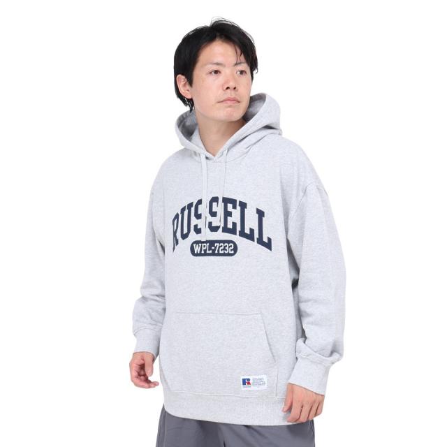 ラッセル(RUSSELL)カレッジロゴフーディ RBM24F0017 MGRY(Men’s)の通販は 6,589円