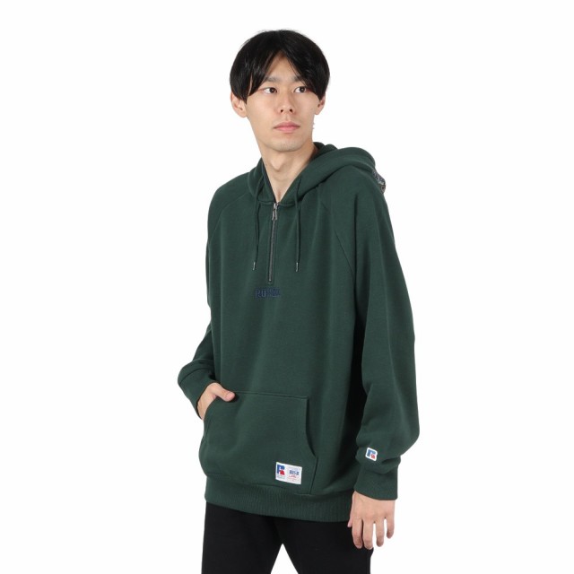 ラッセル(RUSSELL)HighCotton フーディー RBM24F0005 GRN(Men’s)