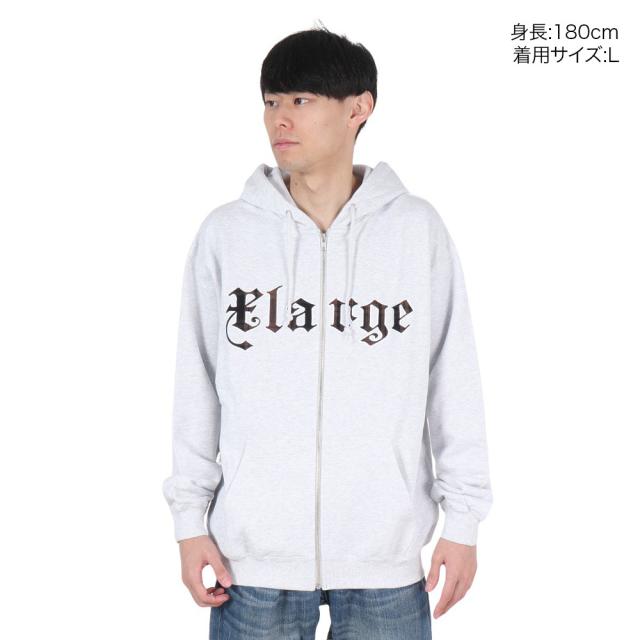 エクストララージ(XLARGE)PATCHED ロゴ ジップアップ フーディー スウェットシャツ 101244012001-A…_1