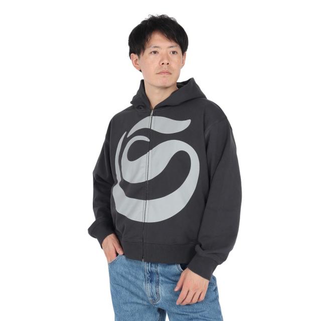 サプライヤー(SUPPLIER)Huge S ロゴ ジップ フーディー 2421-18113-00804(Men’s)