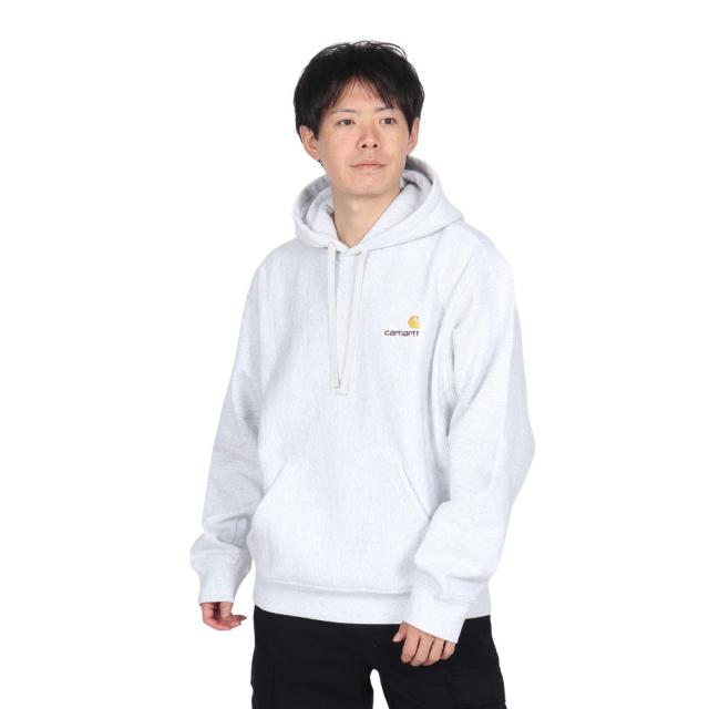 カーハート(CARHARTT)フーデッド アメリカン スクリプト スウェットシャツ I028279482XX24FW(Men’…