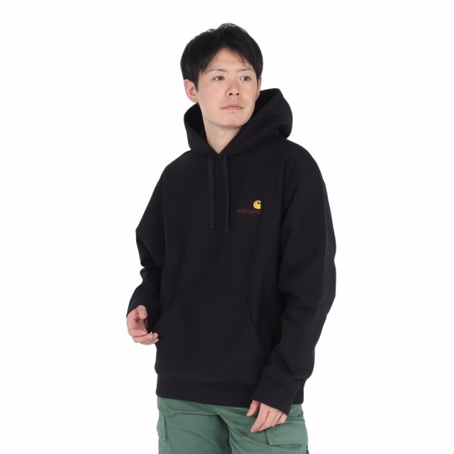 カーハート(CARHARTT)フーデッド アメリカンスクリプト スウェットパーカー I02827989XX24FW(Men’s)の通販は
