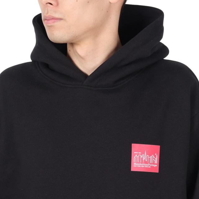 マンハッタンポーテージ(ManhattanPortage)スウェット パーカー MP-M437 BLACK(Men’s)_5