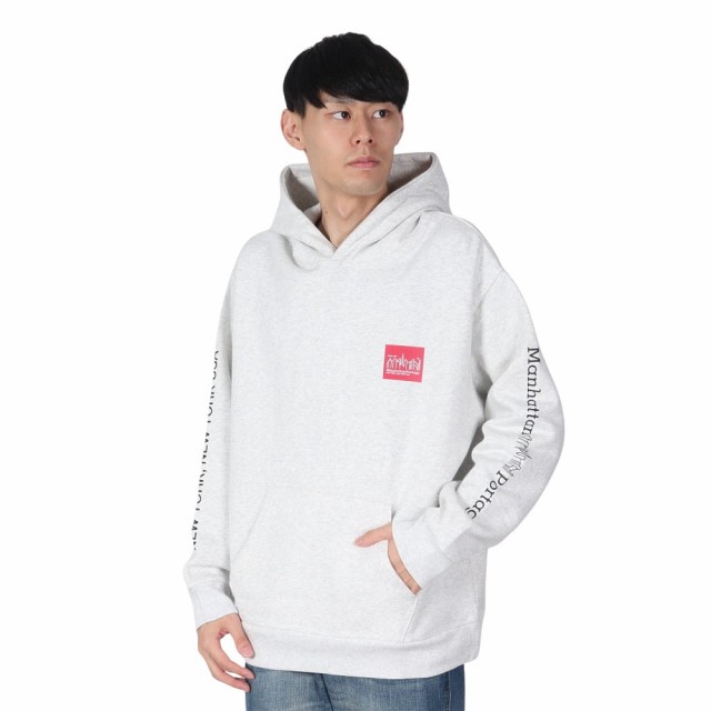 【ポイント10％！ 2/2 21:00〜22:59限定】マンハッタンポーテージ(ManhattanPortage)スウェットパーカー MP-M437 GRAY(Men’s)