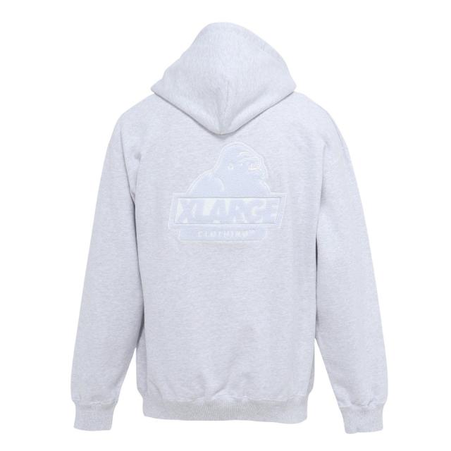 XLARGE」 スウェットカットソー M アッシュ メンズ エクストララージ 