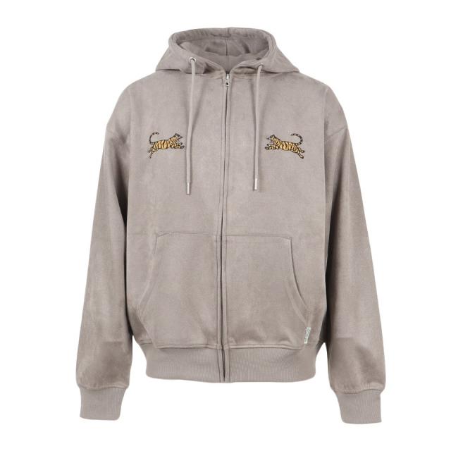 パワー・トゥ・ザ・ピープル(POWER TO THE PEOPLE)トラ スウェード ジップ フーディー 5701015-04…