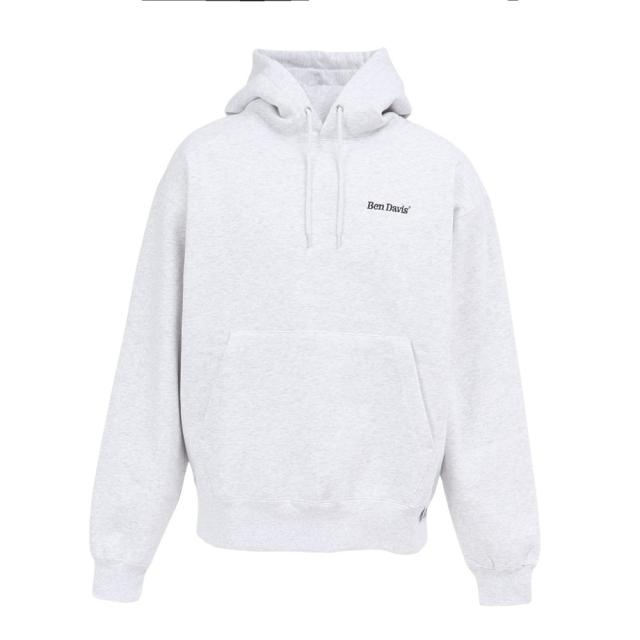 ベンデイビス(BEN DAVIS)刺繍プルパーカー 25780067-ASH(Men’s)