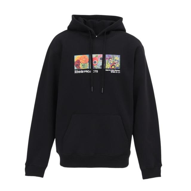 リヴィアプロジェクツ(Rivvia Projects)DECORATIVE フード パーカー RFL-25315-BLK(Me…