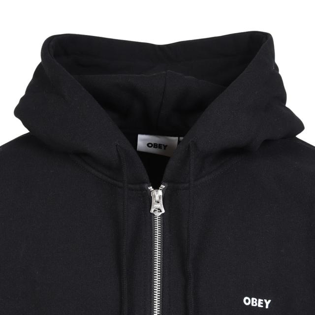 オベイ(OBEY)ESTABLISHED WORKS BOLD ジップ フーディ