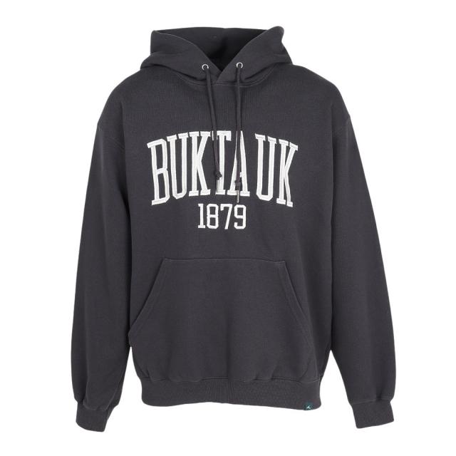 バクタ(BUKTA)ヘビー 刺繍パーカー BU2525802:17:CHARCOAL(Men’s)