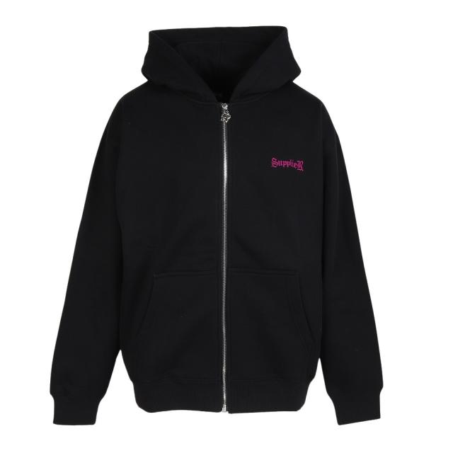 【ポイント10％！】サプライヤー(SUPPLIER)Outline Cross ジップフーディ 2523-08113-00300(Men’s)