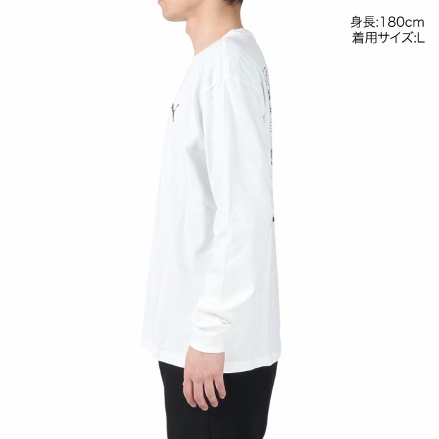 プーマ(PUMA)SUPER PUMA 長袖Tシャツ 674805 02 WHT(Men's)の通販はau