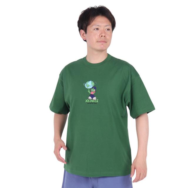 エクストララージ(XLARGE)AROUND THE WORLD ロゴ ショートスリーブ Tシャツ 101242011018-…の通販は