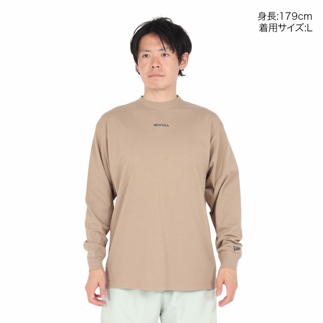 ニューエラ(NEW ERA)長袖 オーバーサイズド コットン Tシャツ The Origin 14324696(Men’s、L…の通販は