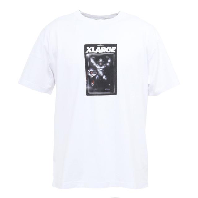 エクストララージ(XLARGE)ACTION FIGURE 半袖Tシャツ 101252011022-WHITE(Men’s)