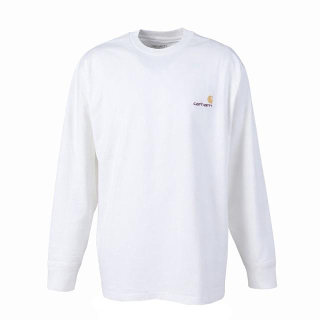 カーハート(CARHARTT)ロングスリーブ アメリカン スクリプトTシャツ I02995502XX25FW(Men’s)