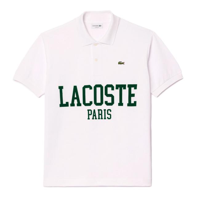 ラコステ(LACOSTE)オーバーサイズネームプリントポロシャツ PH7419-99 001(Men’s)