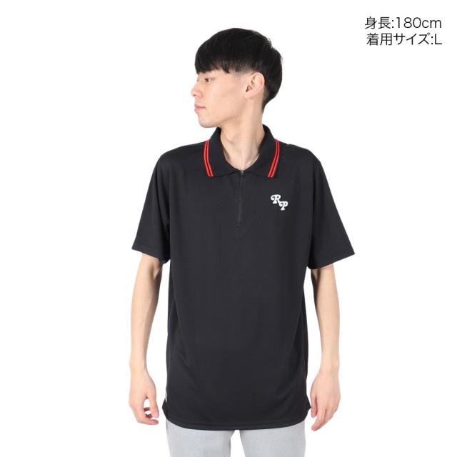リヴィアプロジェクツ(Rivvia Projects)SCHOLAR 半袖ポロシャツ RKN-25112-BLK(Men’s)_1