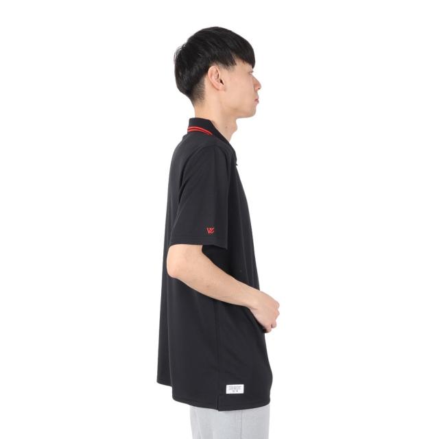 リヴィアプロジェクツ(Rivvia Projects)SCHOLAR 半袖ポロシャツ RKN-25112-BLK(Men’s)_4
