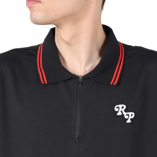 リヴィアプロジェクツ(Rivvia Projects)SCHOLAR 半袖ポロシャツ RKN-25112-BLK(Men’s)_5