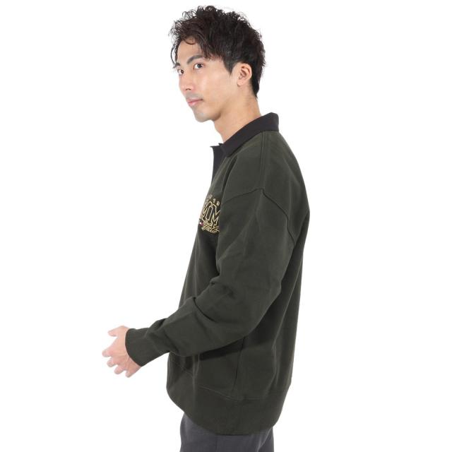 トミージーンズ( JEANS)リラックスラグジュアリーバーシティラガーシャツ DM17801-GSB(Men’s) トミージーンズ(TOMMY JEANS)リラックスラグジュアリーバーシティ