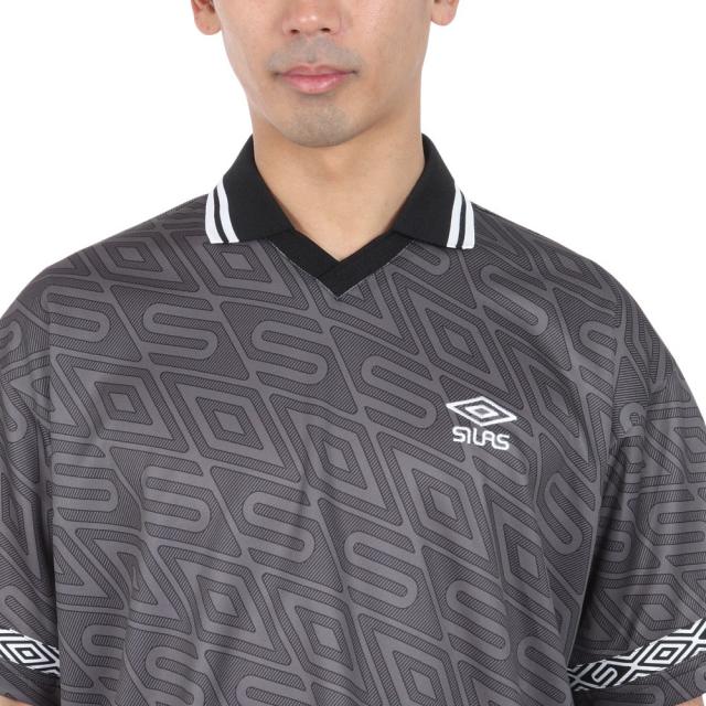 サイラス(SILAS)SILAS×UMBRO ゲームシャツ 110241014003-CHARCOAL