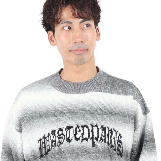 WASTED PARIS(WASTED PARIS)クルーネックニット スウェッターブラー