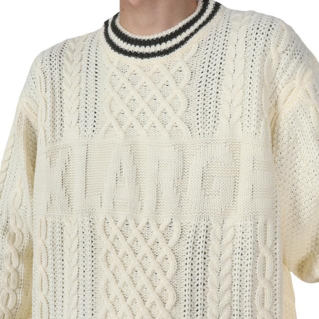 エクストララージ(XLARGE)CABLE クルーネックニット 101244015001-OFF