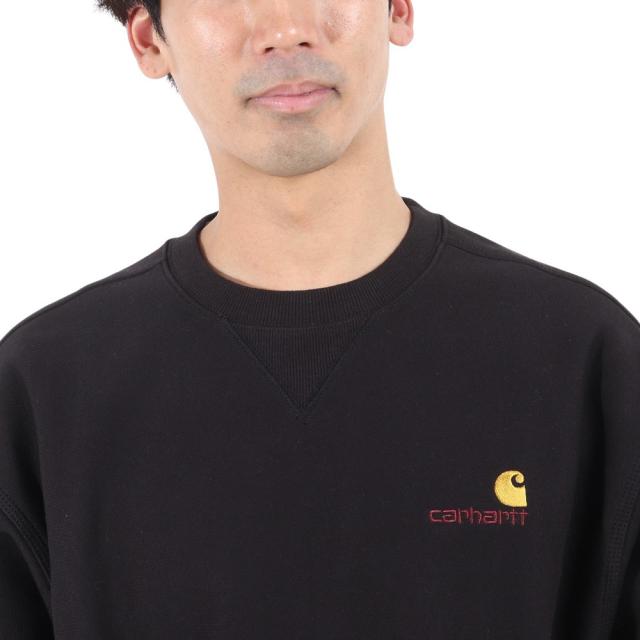 カーハート(CARHARTT)アメリカンスクリプトスウェットシャツ