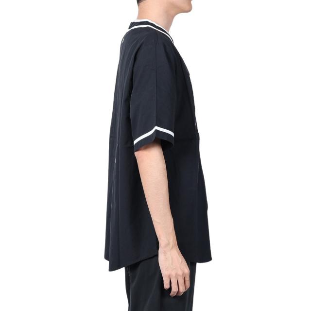 マナスタッシュ(MANASTASH)カレッジロゴ ベースボールシャツ 792