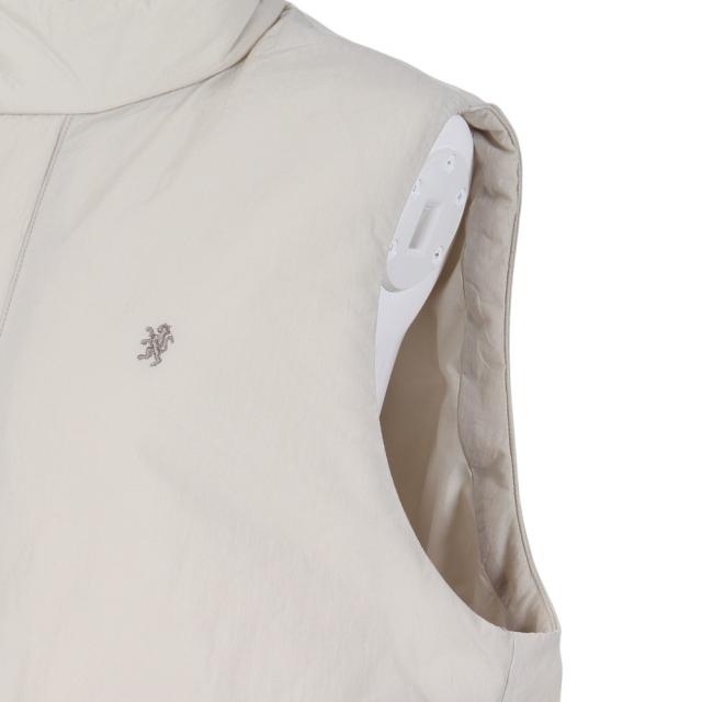 ジムフレックス(GYMPHLEX)ショートベスト GY-A0723 NWT OYSTER/GRY(Lady’s)_4