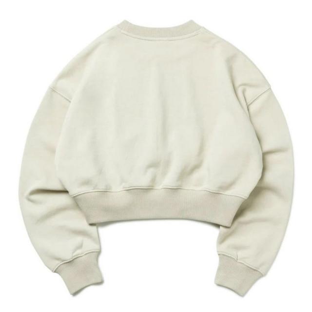 ニューエラ(NEW ERA)裏毛 スウェット クロップド丈 クルーネック