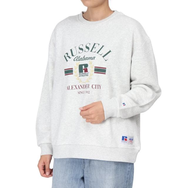 ラッセル(RUSSELL)HighCotton レトロ風 スウェットシャツ RBL24F1002 MGRY(Lady’s)の通販は 5,732円