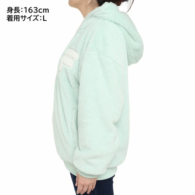 フィラ(FILA)ファーフーディージャケット FL6574-27(Lady's)の通販はau