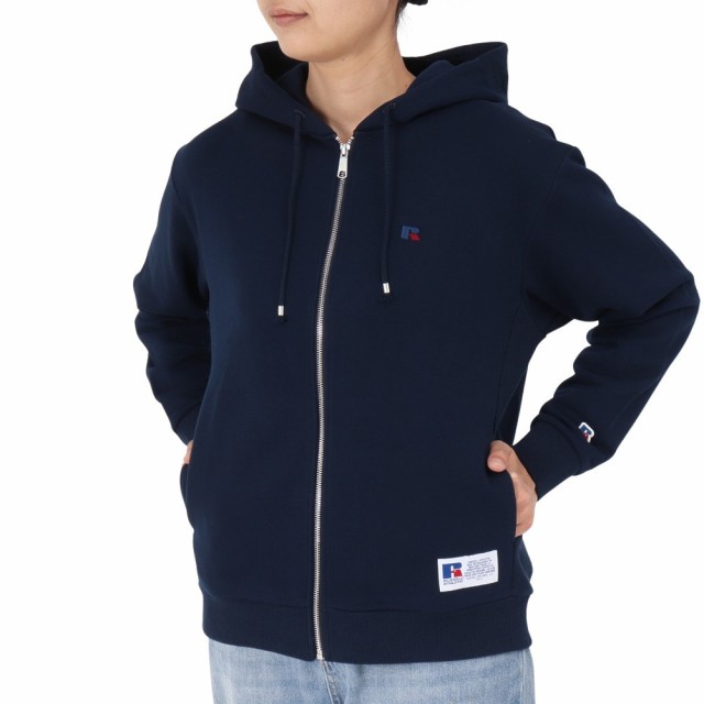 ラッセル(RUSSELL)裏毛 ジップパ-カ- RBL24F1004 NVY(Lady’s)