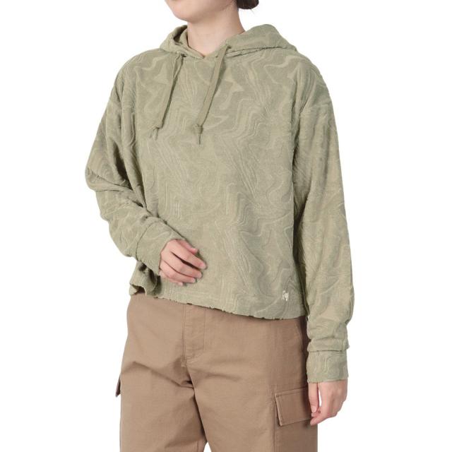 リーフ(REEF)GEOMETRIC パイル フーディー RFPKL2501-SND(Lady’s)