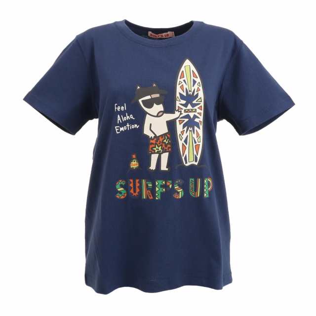 Surfs Up半袖プリントtシャツ ボード 212su2st155 Nvy Lady S の通販はau Pay マーケット Super Sports Xebio