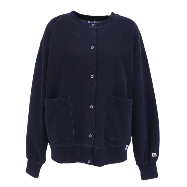 ラッセル(RUSSELL)インディゴ染め カーディガン RBL25F0002 IBLU(Lady’s)