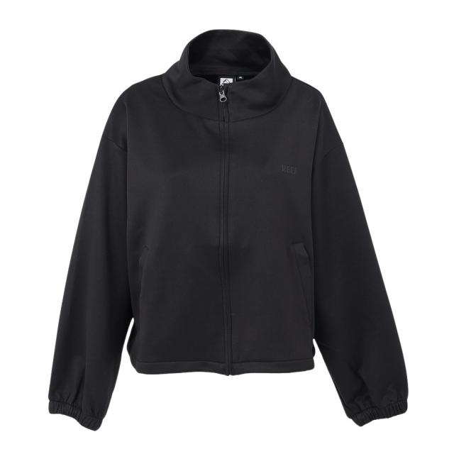 リーフ(REEF)テック クロップト ジップアップ ジャケット RFJKL2502-BLK(Lady’s)