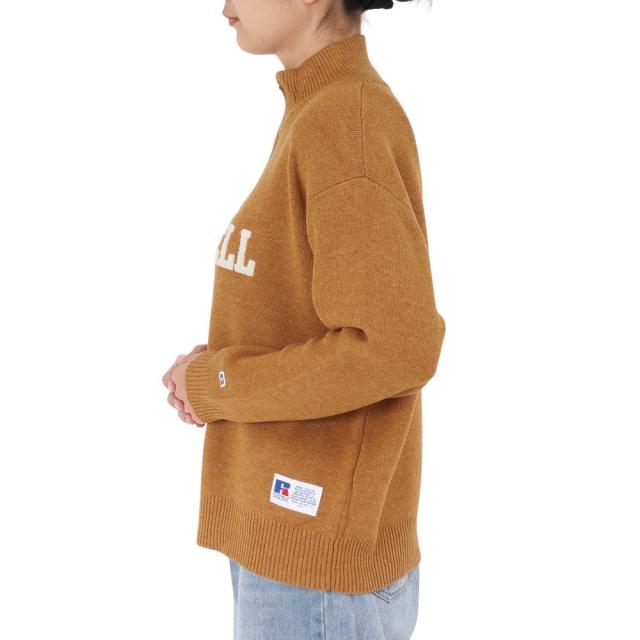 ラッセル(RUSSELL)カレッジ ロゴ ニットセーター RBL24F1006 YEL(Lady's)