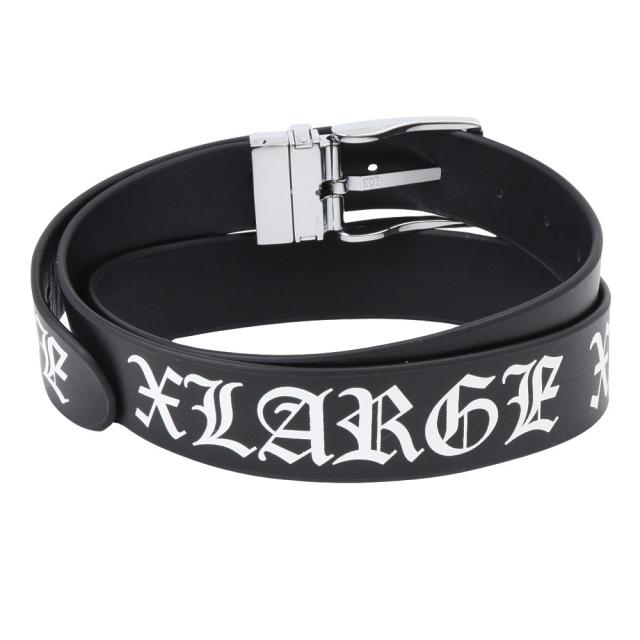 エクストララージ(XLARGE)LEATHER ベルト 101242054008-BLACK(Men's)の