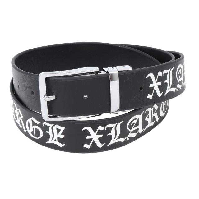エクストララージ(XLARGE)LEATHER ベルト 101242054008-BLACK(Men’s)
