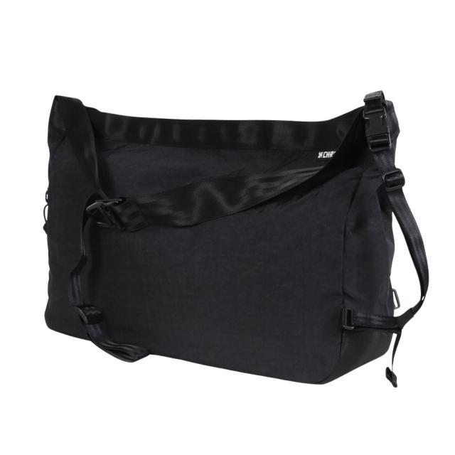 クロム(CHROME)NEWSPAPER メッセンジャーバッグ JP197 BLACK CRINKLE