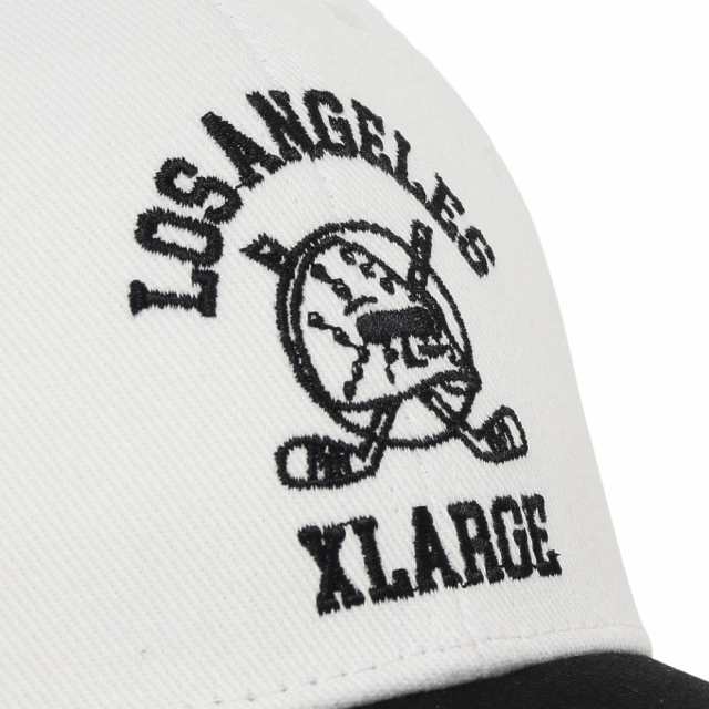 801190● XLARGE 6パネル 総柄 キャップ エクストララージ