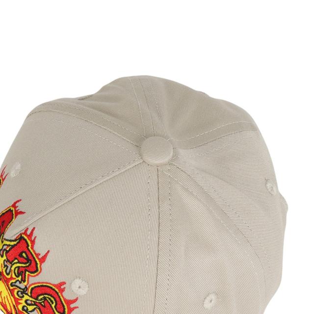 エクストララージ(XLARGE)帽子 FLAME キャップ 101241051010-BEIGE