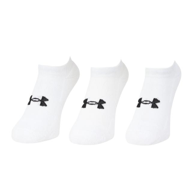 アンダーアーマー(UNDER ARMOUR)レーニング コットン ノーショー ソックス 3足組 1386313 100(Men…の通販はau ...