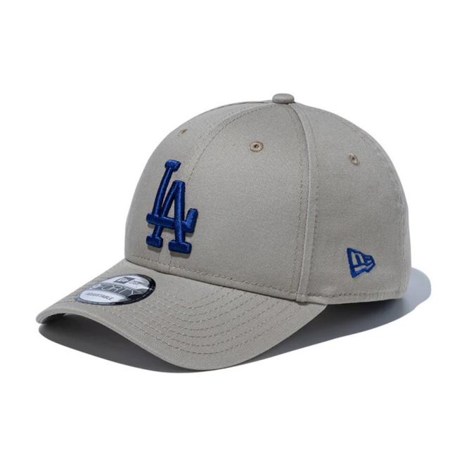 【正規品】NEW ERA 9FORTY グレー デコキャップ ニューエラ(NEW ERA)帽子 9FORTY ロサンゼルス・ドジャース キャップ